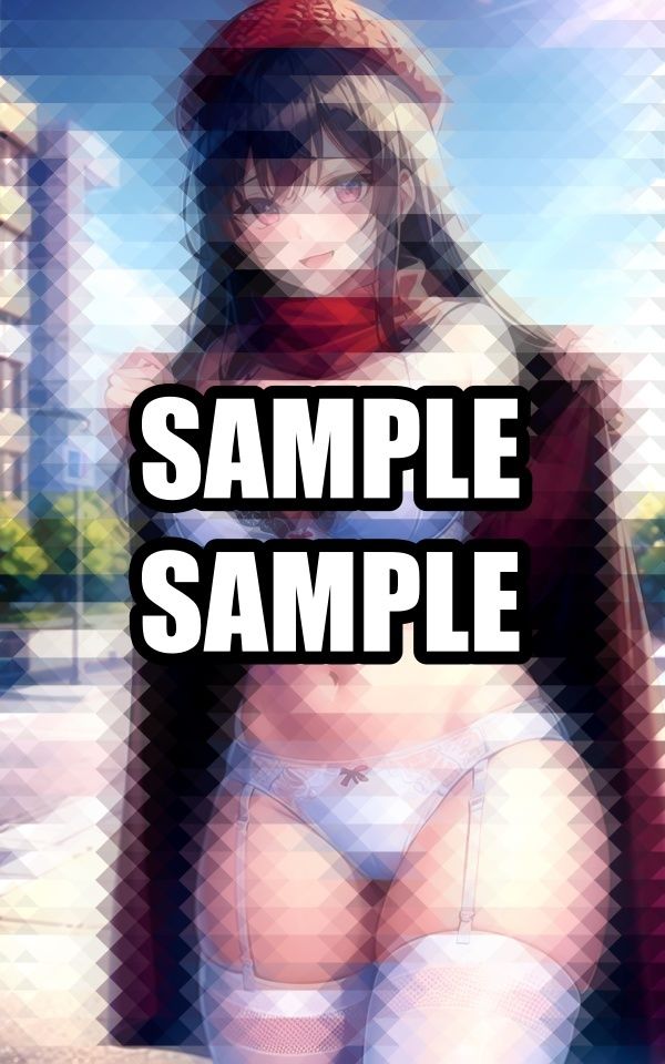 冬の日の下着美女イラスト集 - サンプル画像 6