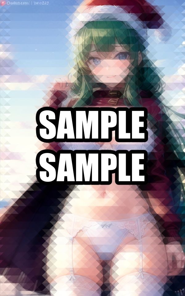 冬の日の下着美女イラスト集 - サンプル画像 8