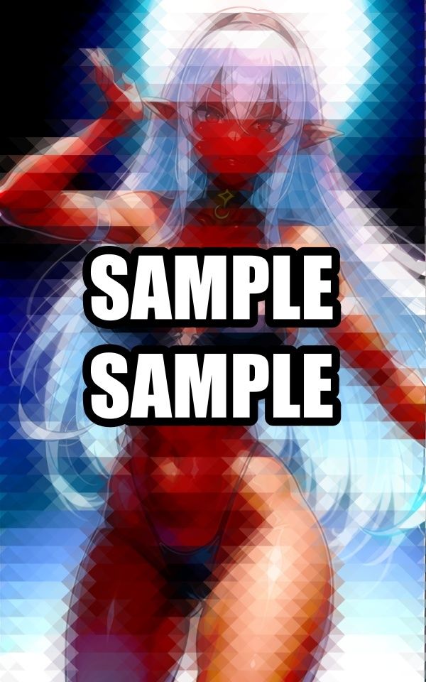 日焼けをしたエルフ美女イラスト集 - サンプル画像 1