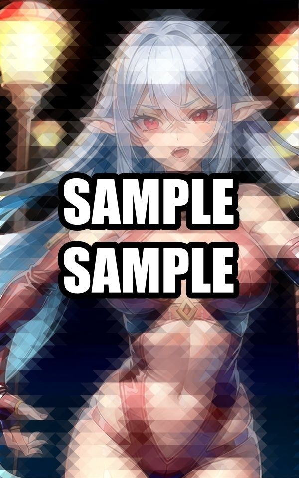 日焼けをしたエルフ美女イラスト集 - サンプル画像 3