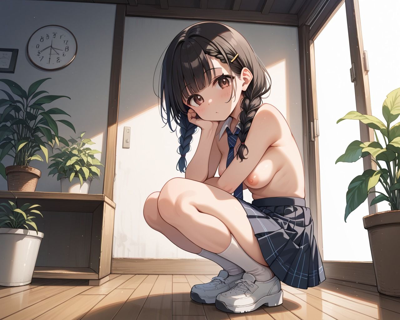 【保健体育特別授業】種付プレス法による赤ちゃんの作り方実習 - サンプル画像 1