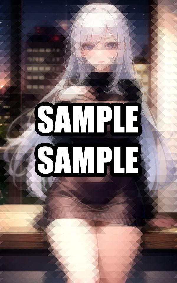 セーターワンピース美女イラスト集 - サンプル画像 8