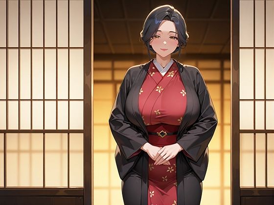 美人の人妻女将を寝取る - サンプル画像 1