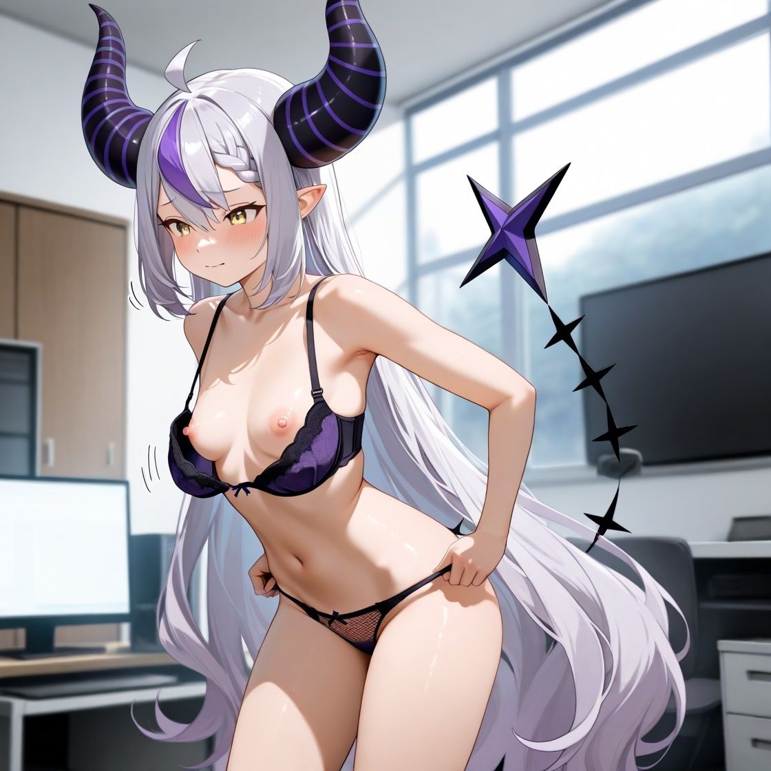 ホ〇ライブ  イチャイチャ同棲  ラ〇ラス・ダークネス - サンプル画像 6