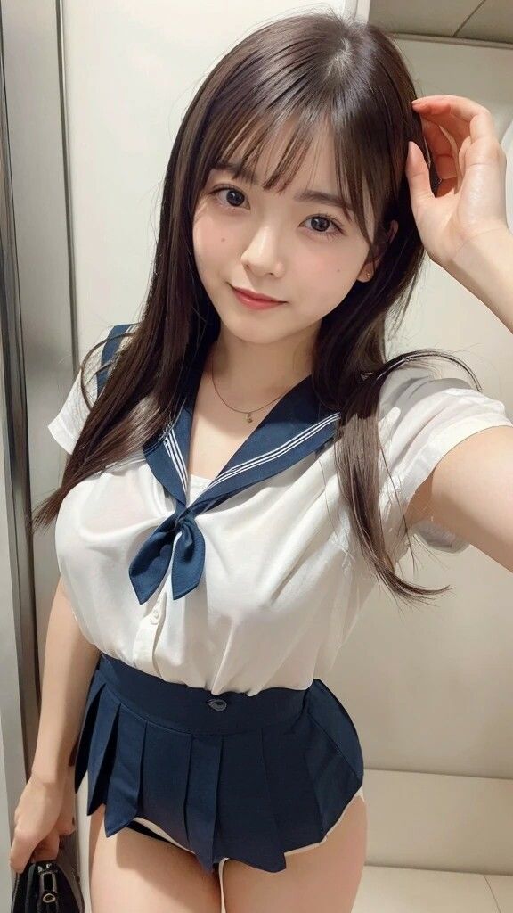AI写真集グラビア45禁断の女子学生28:教室のきらめき笑顔がまぶしい少女たち - サンプル画像 10