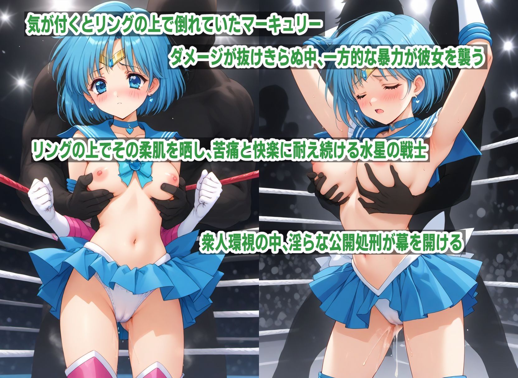 AI敗北少女CG集vol.6 マーキュリー陥落 - サンプル画像 2