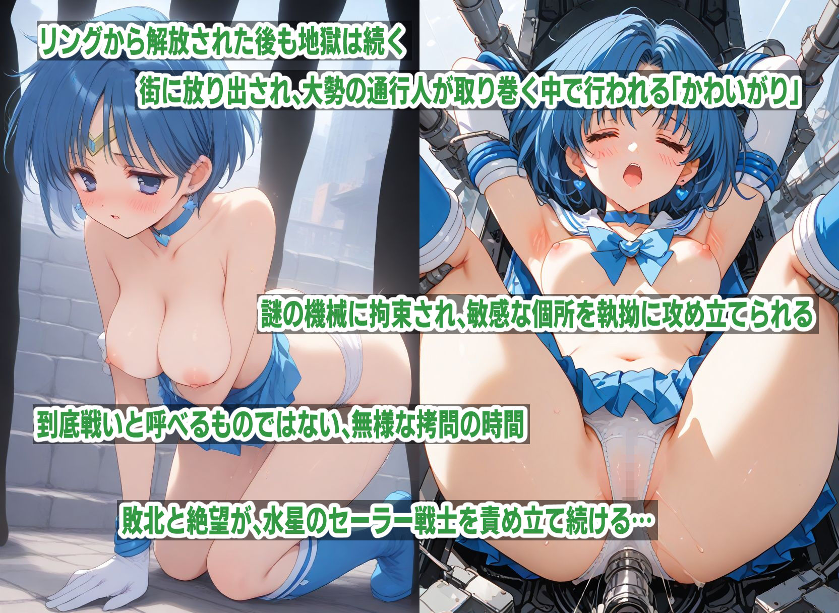 AI敗北少女CG集vol.6 マーキュリー陥落 - サンプル画像 3