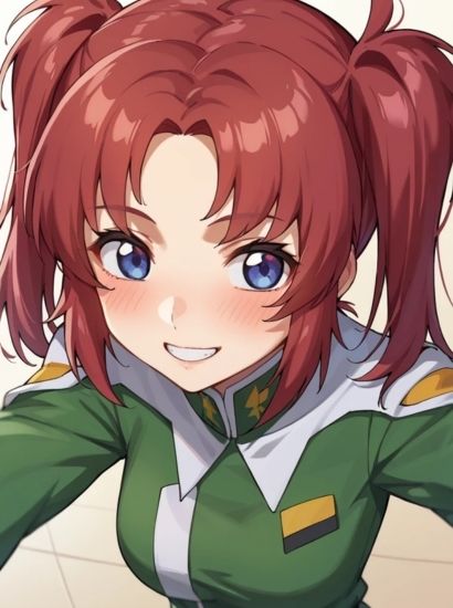ガンダムSEEDDESTINYのメイリン・ホークから送られてきた自撮り写真 - サンプル画像 1