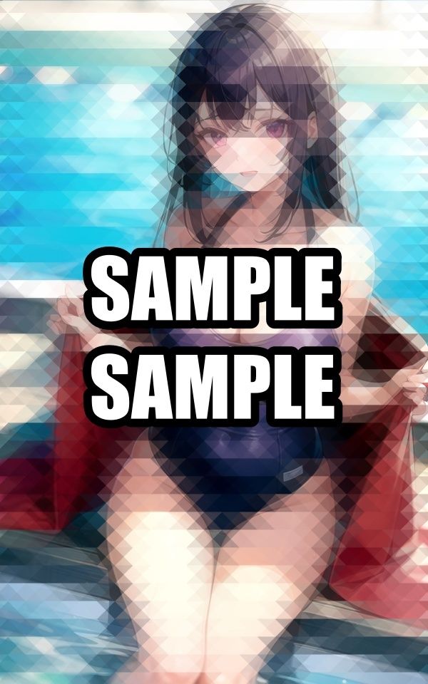 あこがれのあの子のスク水姿 - サンプル画像 2