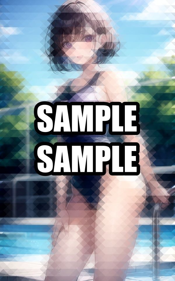 あこがれのあの子のスク水姿 - サンプル画像 5