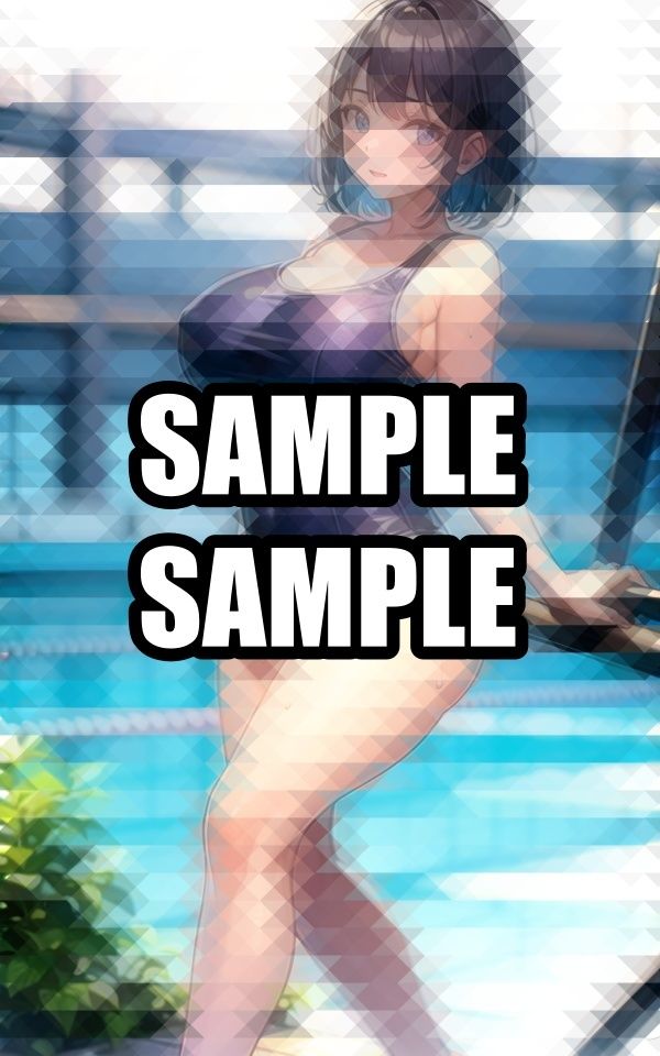 あこがれのあの子のスク水姿 - サンプル画像 6