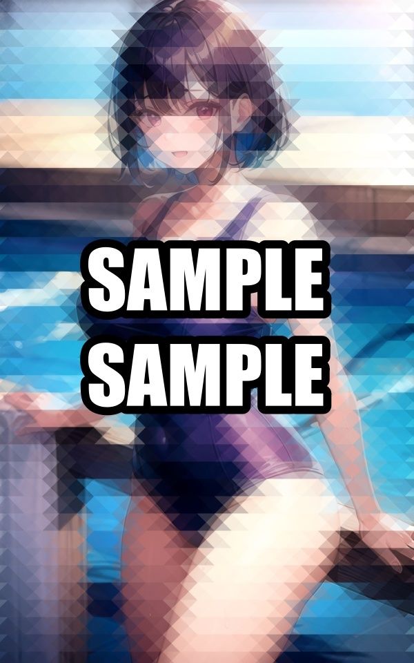 あこがれのあの子のスク水姿 - サンプル画像 7