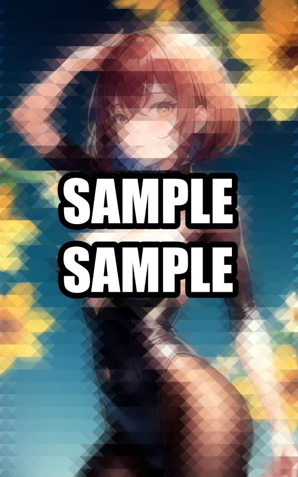 花と美女 - サンプル画像 5