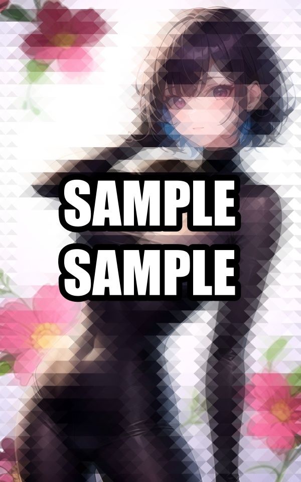 花と美女 - サンプル画像 7