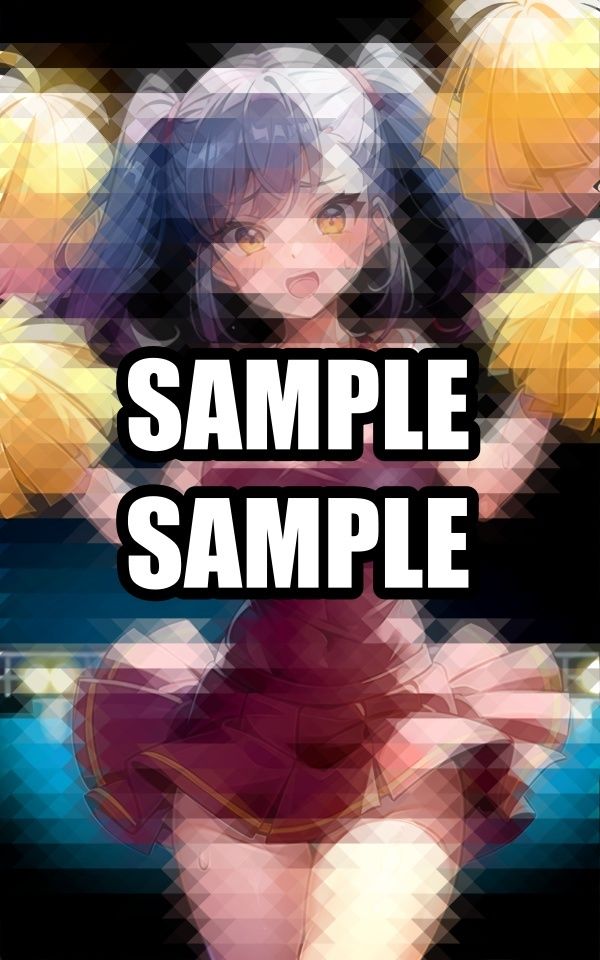 汗かきチアリーダー美女イラスト集 - サンプル画像 2