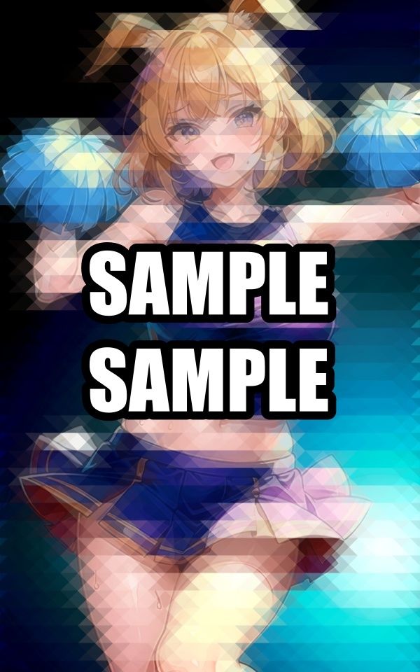 汗かきチアリーダー美女イラスト集 - サンプル画像 6