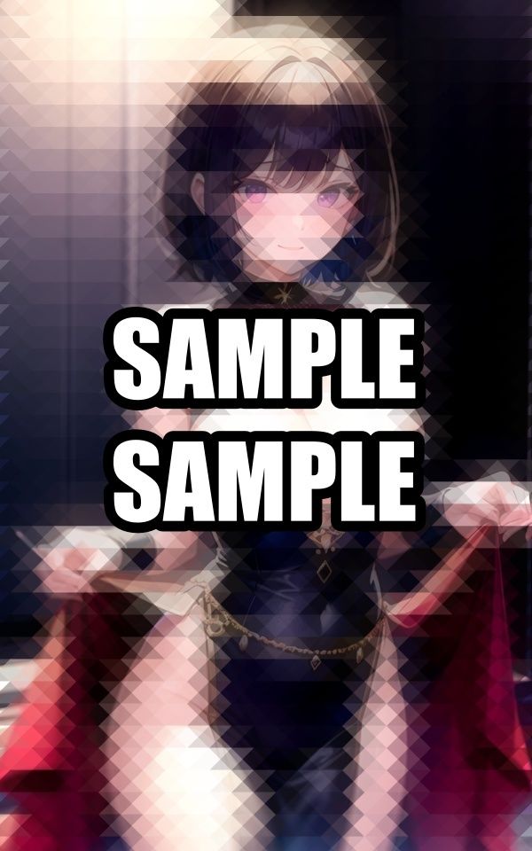 スリットドレス美女イラスト集 - サンプル画像 4