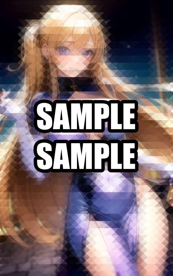 スリットドレス美女イラスト集 - サンプル画像 8