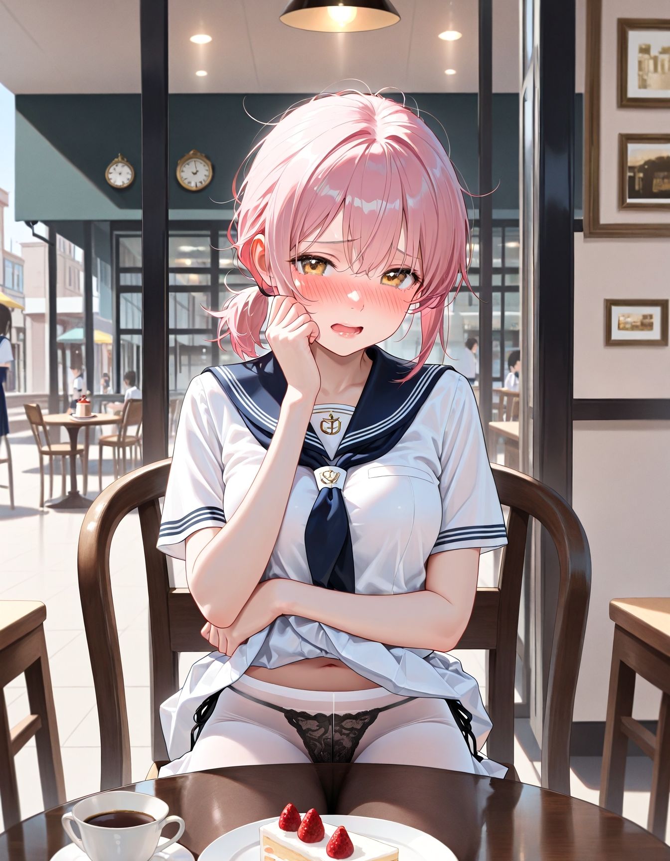 今ここでパンツ見せて 〜誰にもバレないようにね〜 - サンプル画像 9
