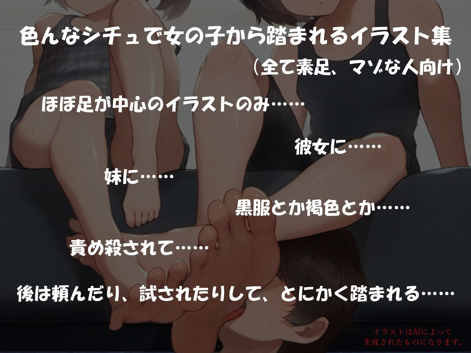 素足で踏まれる… - サンプル画像 5