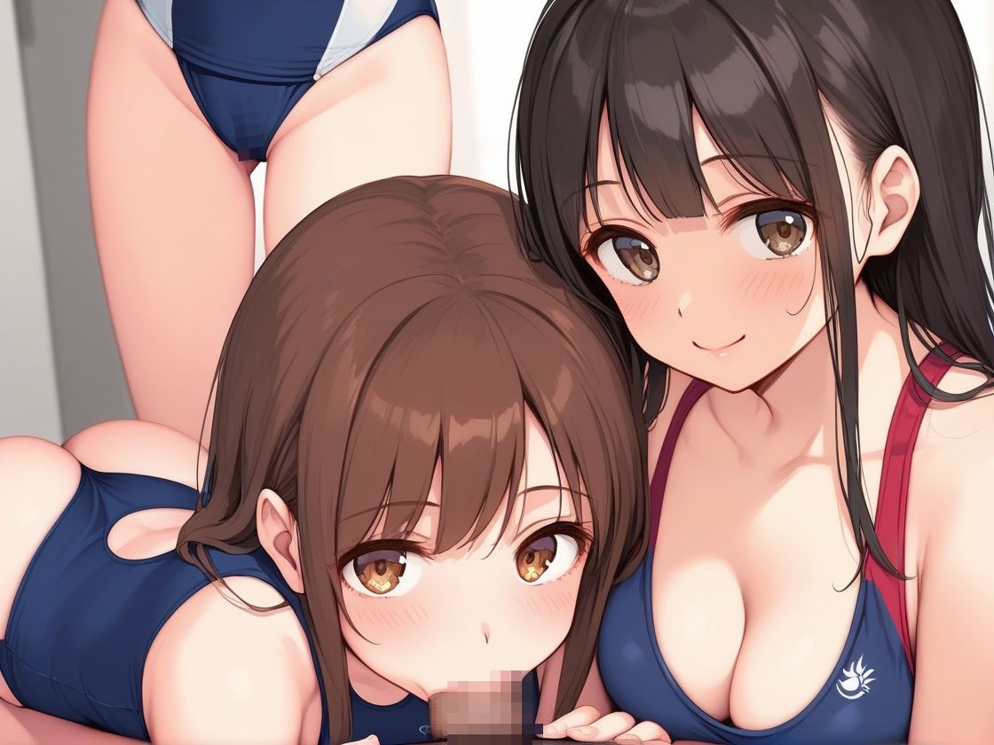 スク水 即ハメ中出し - サンプル画像 7