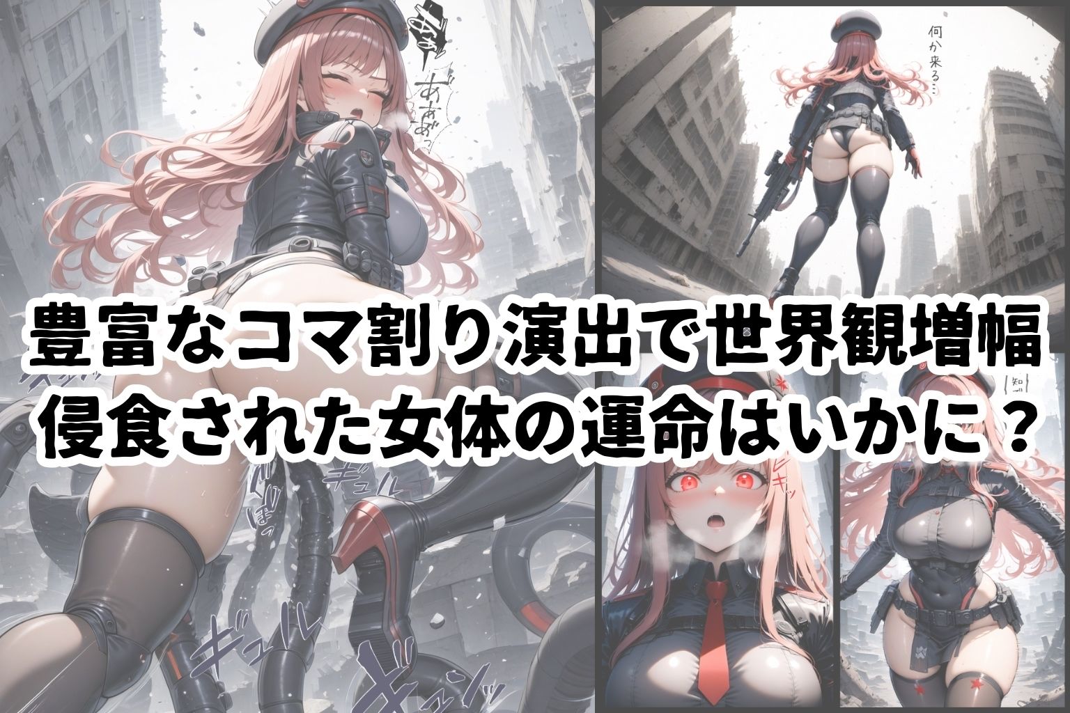 女神達の性宴〜近未来侵食編〜 - サンプル画像 3