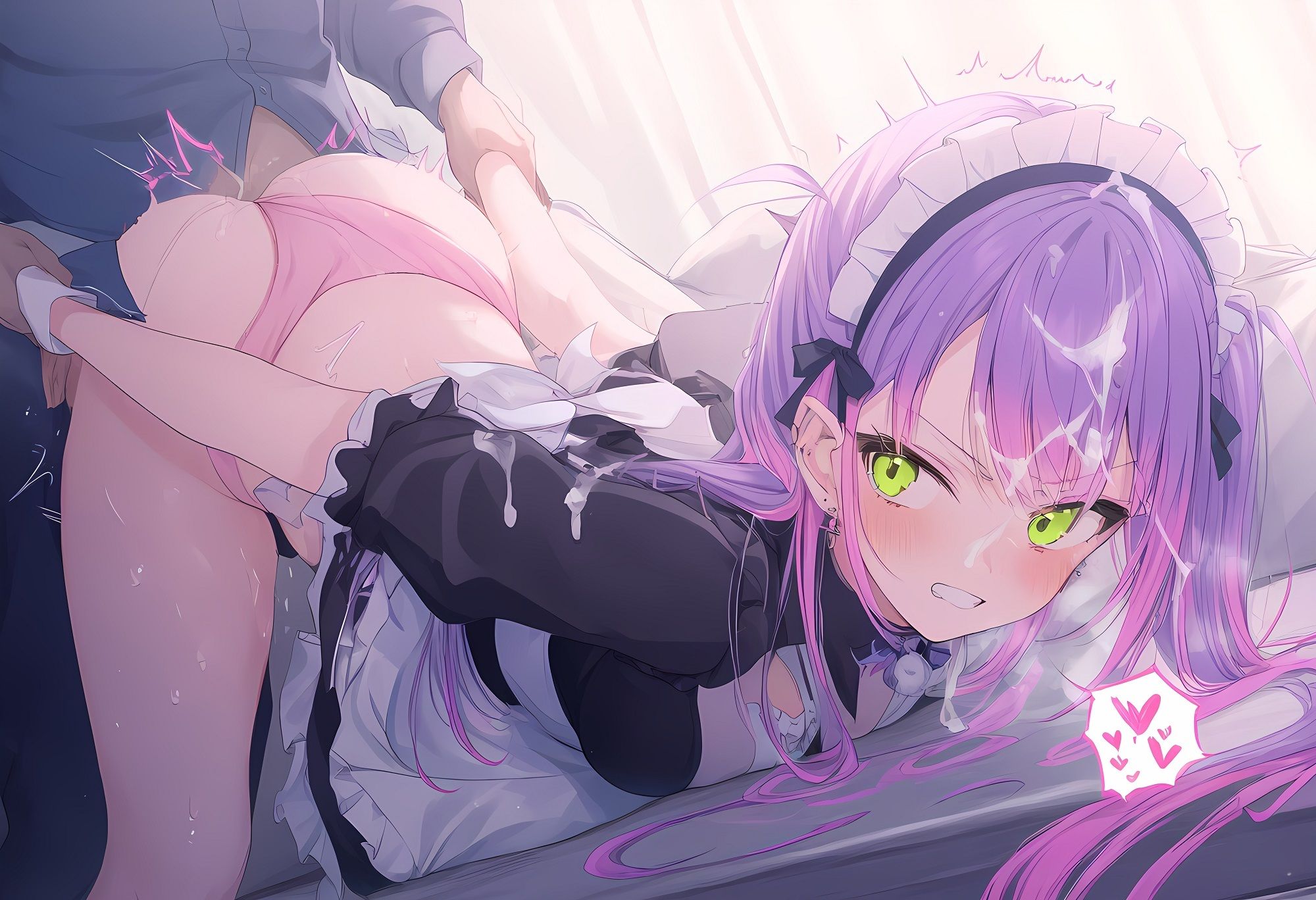 メイド常〇トワさまとえっち - サンプル画像 1