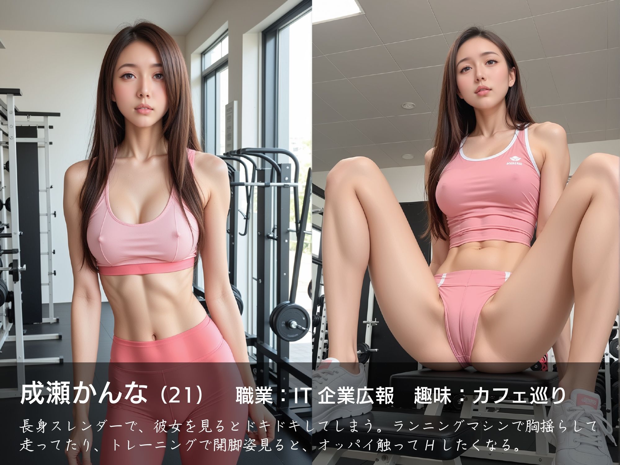 スポーツクラブで見かける美人で噂のお姉さんと2人っきりでヤっちゃった！ 生ハメSEX！ - サンプル画像 2