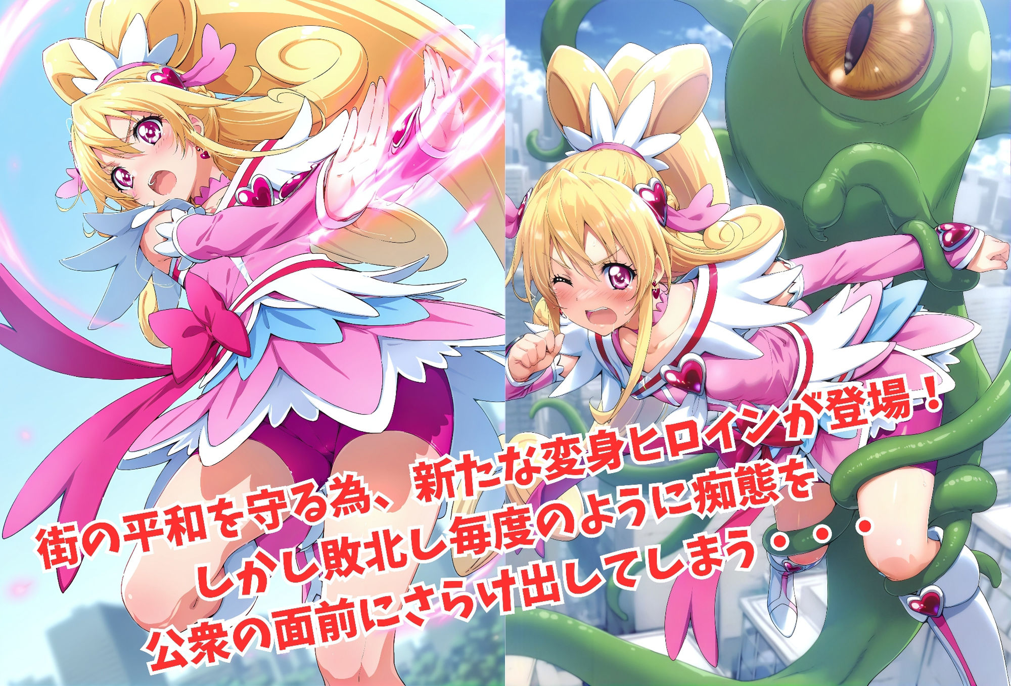 がんばれ！ハートちゃん☆ - サンプル画像 1