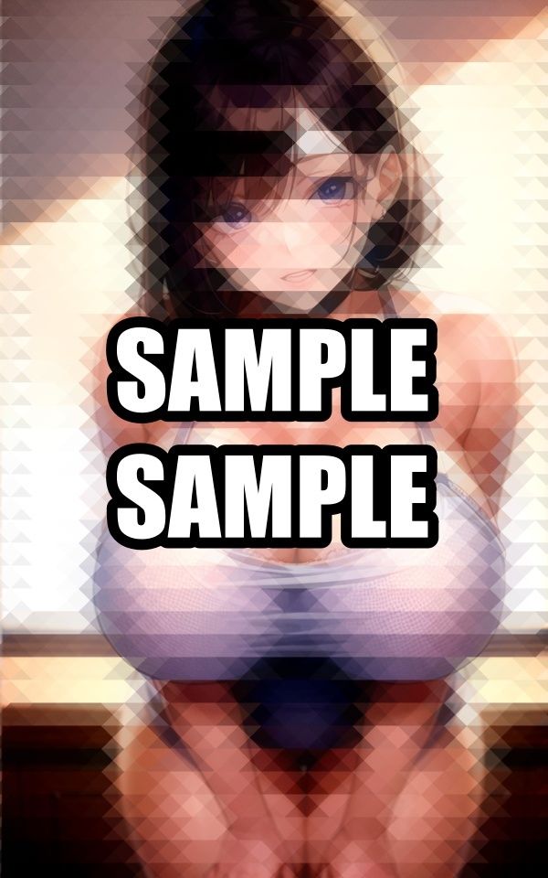 ノーブラキャミソール美女イラスト集 - サンプル画像 2