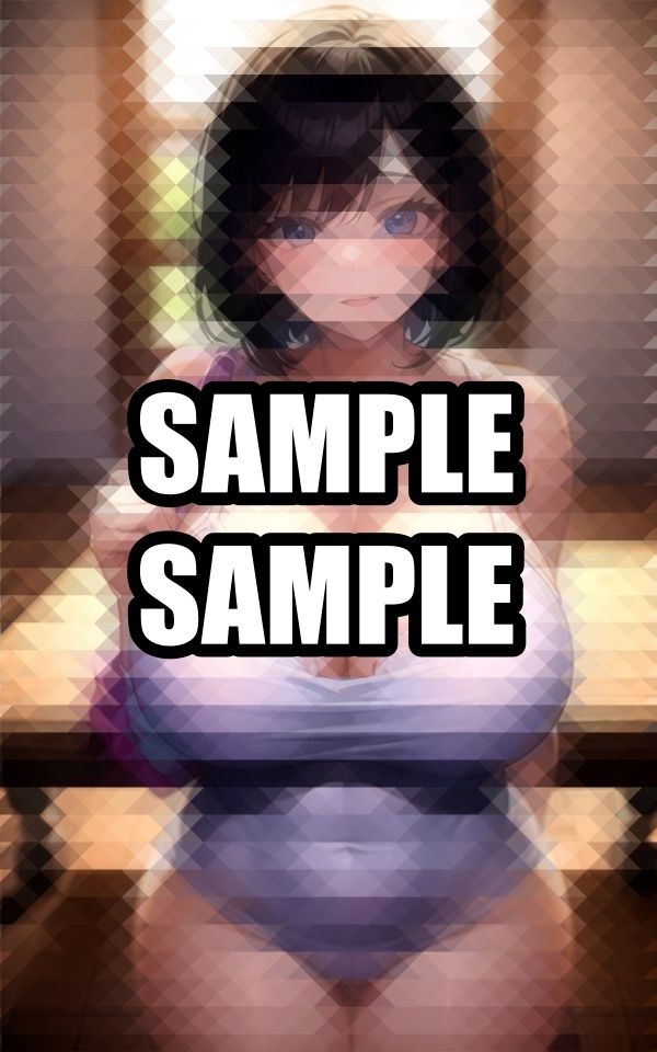 ノーブラキャミソール美女イラスト集 - サンプル画像 4