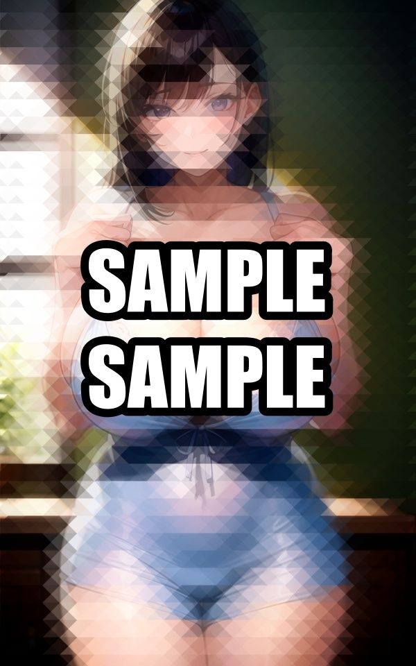 ノーブラキャミソール美女イラスト集 - サンプル画像 5