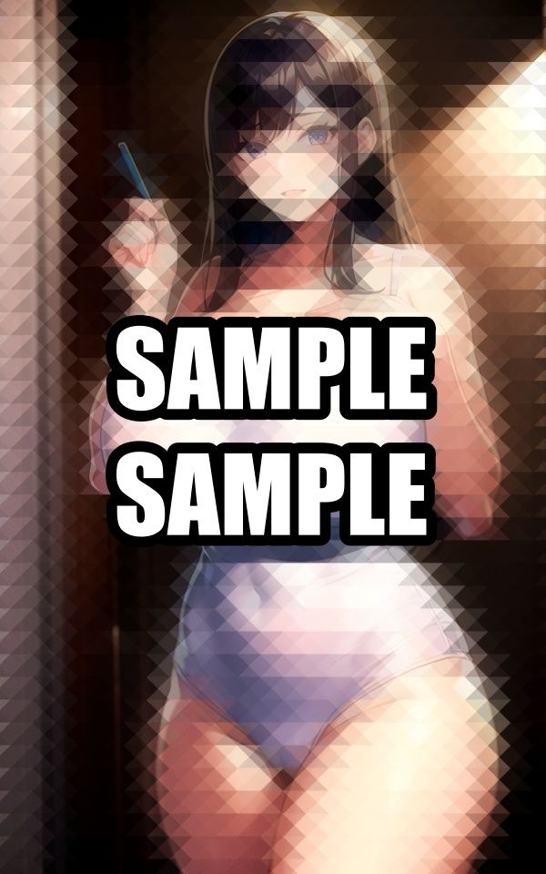 ノーブラキャミソール美女イラスト集 - サンプル画像 7