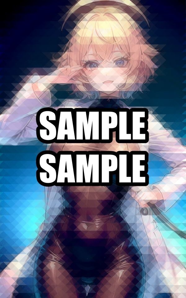 白衣の下は開放的です - サンプル画像 1