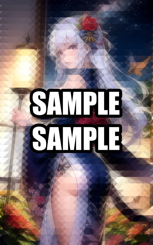 着物美女の横顔 - サンプル画像 5