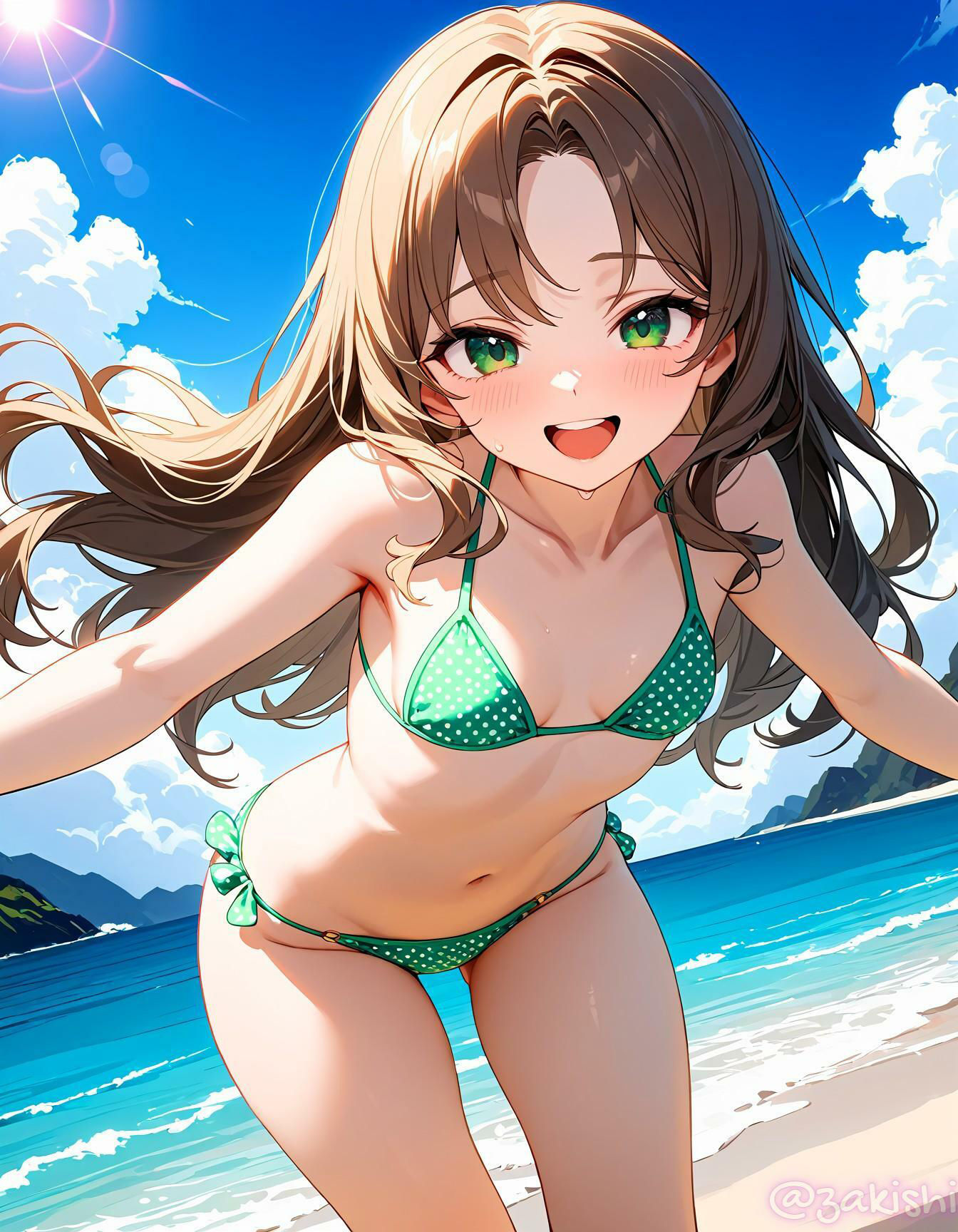 【クラスメイトシリーズ】宮崎日和ミニイラスト集 - サンプル画像 1