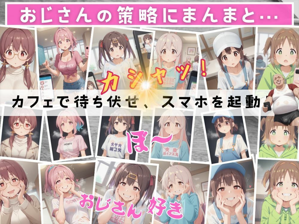 【寝取られ】おにまいのカフェタイム〜私服編〜 - サンプル画像 1