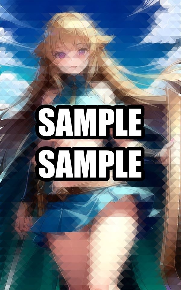 下乳見えてる戦士美女イラスト集 - サンプル画像 3