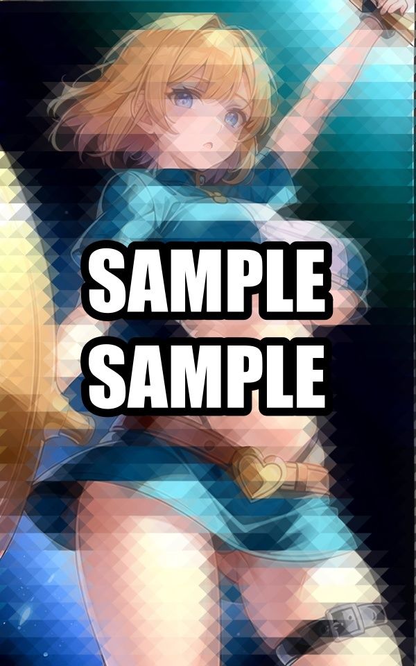 下乳見えてる戦士美女イラスト集 - サンプル画像 8