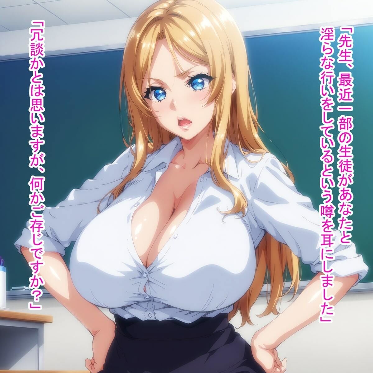 同僚に手を出す催●教師 - サンプル画像 1