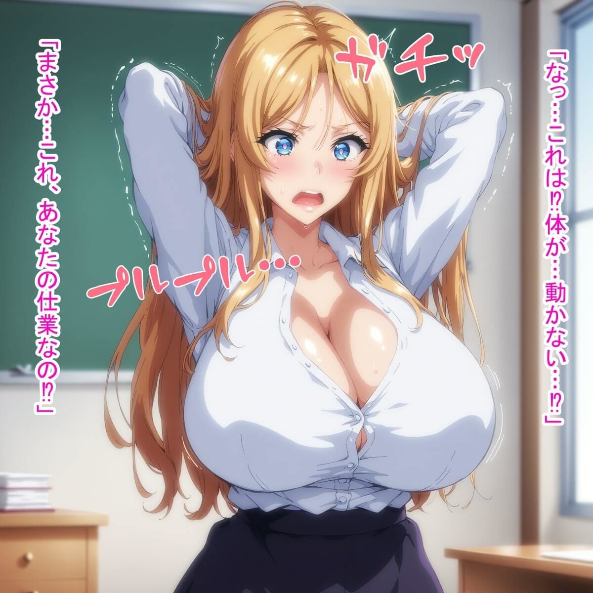 同僚に手を出す催●教師 - サンプル画像 3