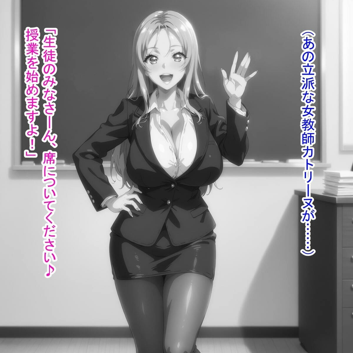 同僚に手を出す催●教師 - サンプル画像 7