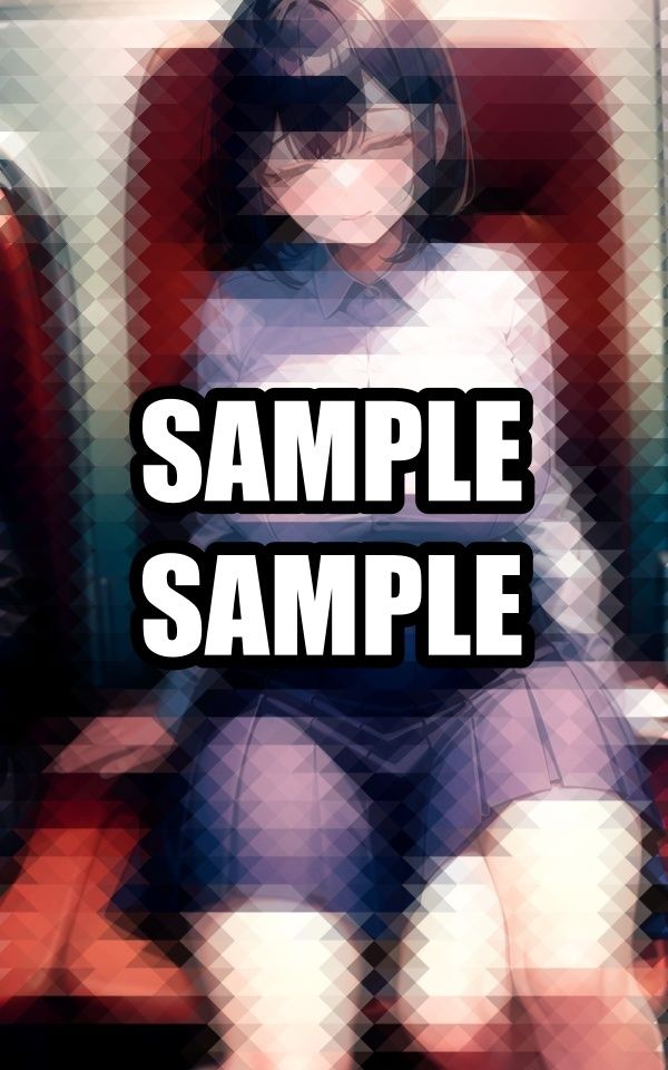 開脚して寝ちゃう制服美女イラスト集 - サンプル画像 5