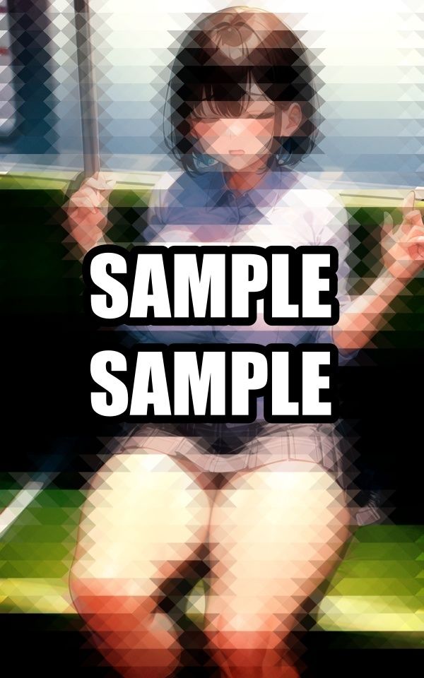 開脚して寝ちゃう制服美女イラスト集 - サンプル画像 7