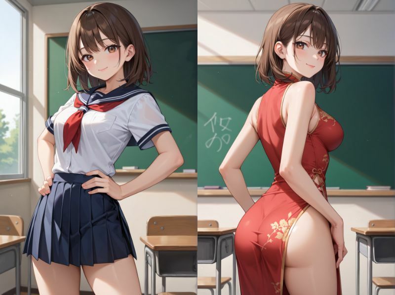 グラビアアイドルの裏の顔 JKグラドル 愛田かな - サンプル画像 1