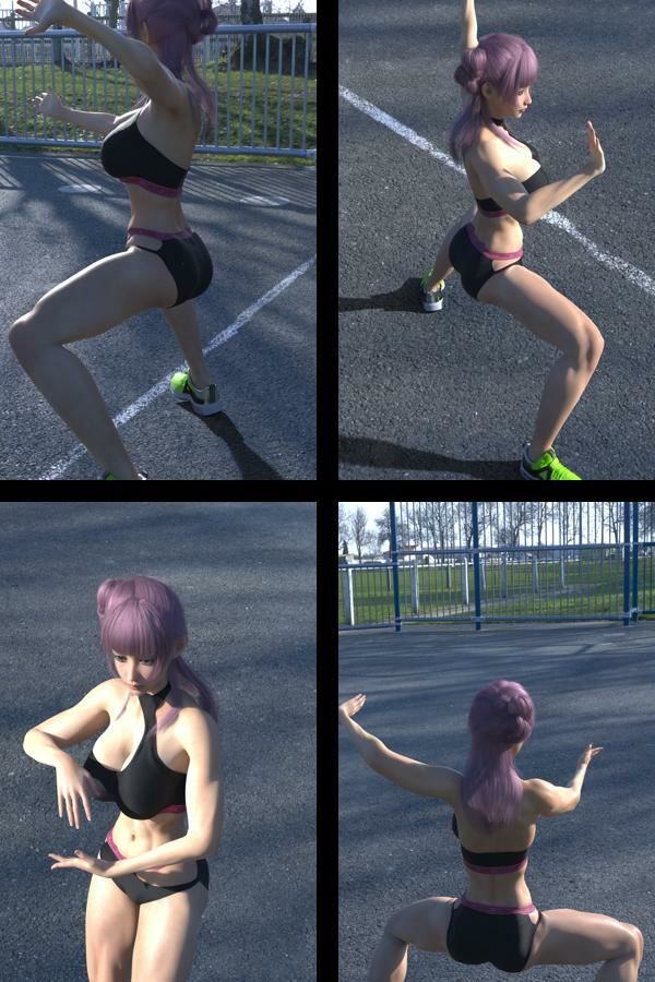 【TD100】最強のギャルキャバ嬢ボディビルダー『金城史恵（きんじょうふみえ）』の筋肉質ムキムキ写真集 Muscler-21 - サンプル画像 1