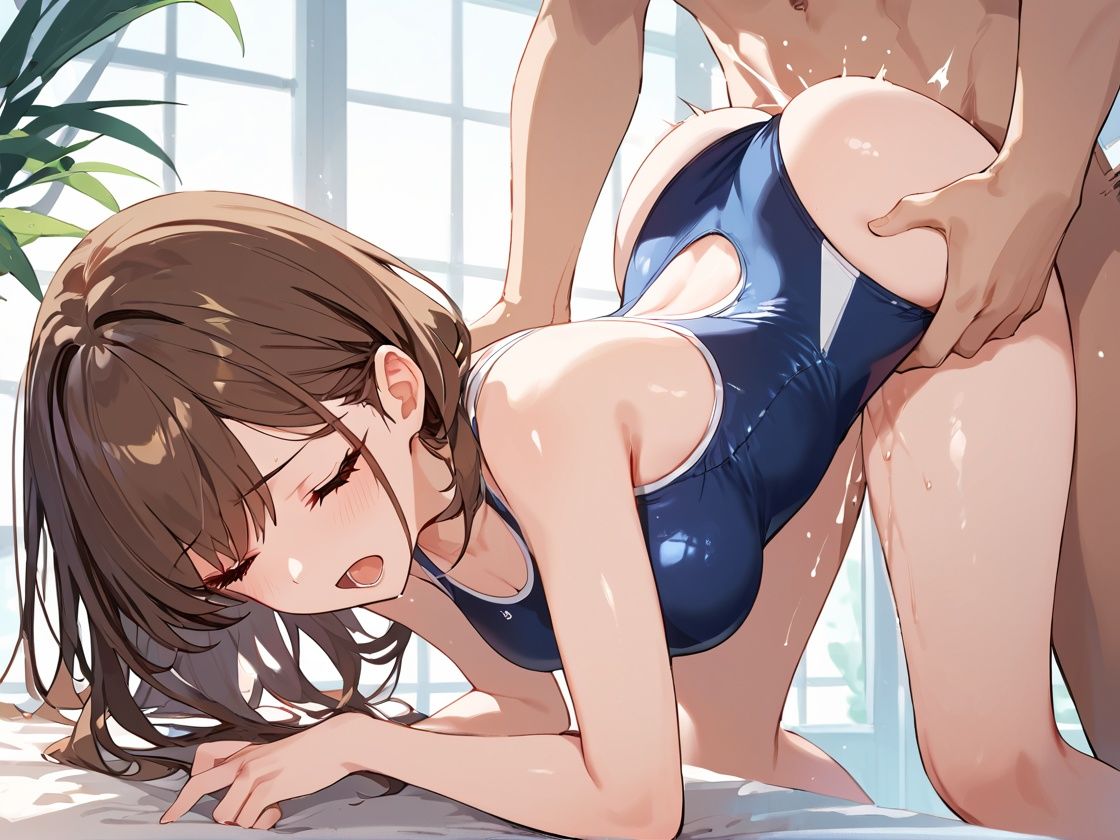 放課後になると雌になる、爆乳バスケ部娘 - サンプル画像 7