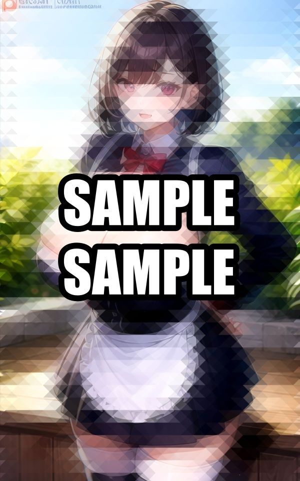 はちきれそうなウェイトレス美女イラスト集 - サンプル画像 4