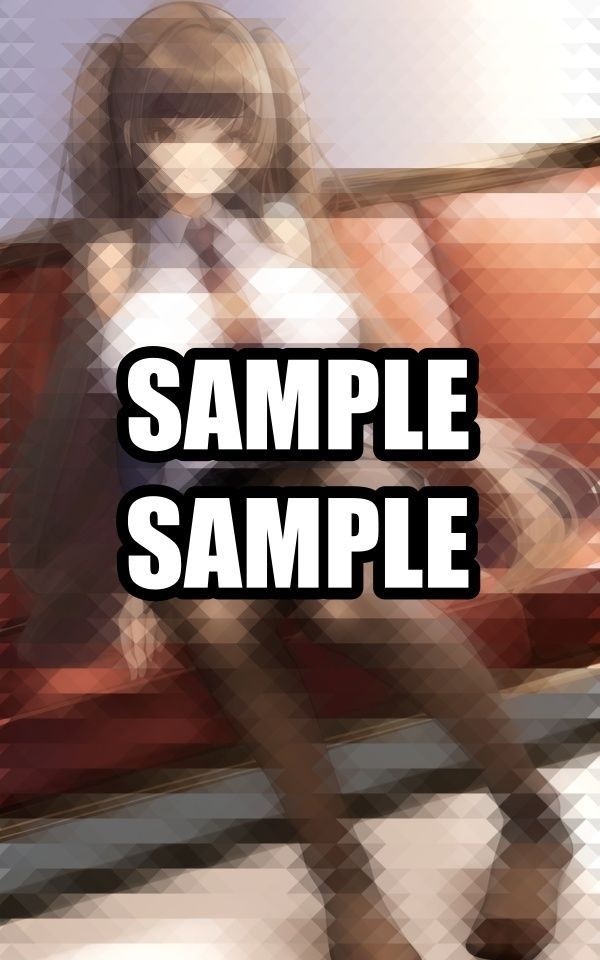 ソファに座るタイツ美女イラスト集 - サンプル画像 2