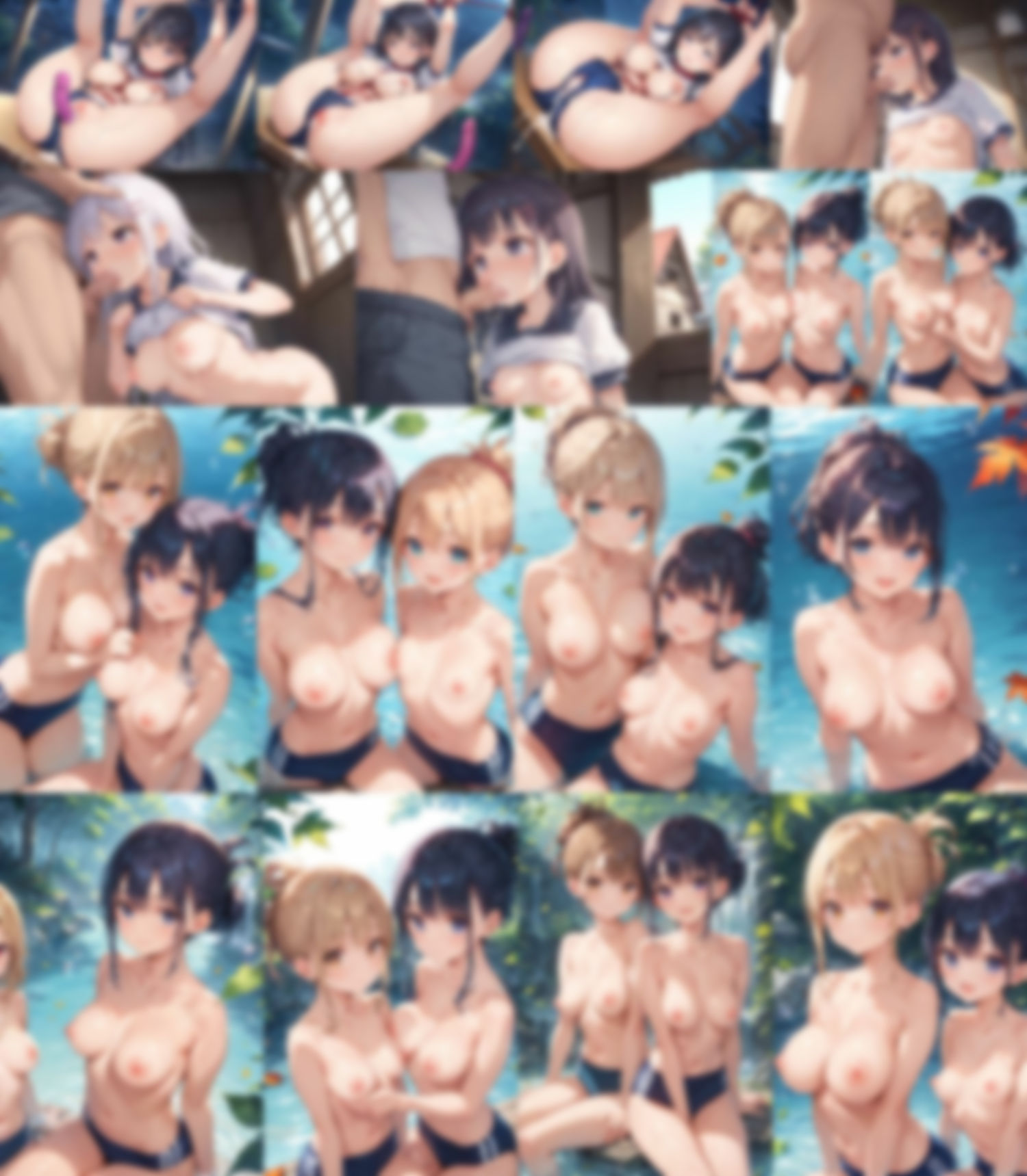 肉便器ブルマ少女にぶっかけ - サンプル画像 5